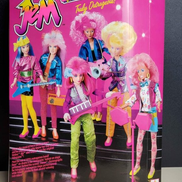1986 Jem and the Holograms Video Doll Figure - Picture 3 of 5
